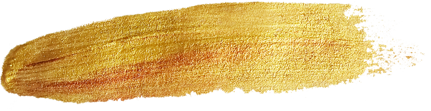 Gold Metallic Brushstroke